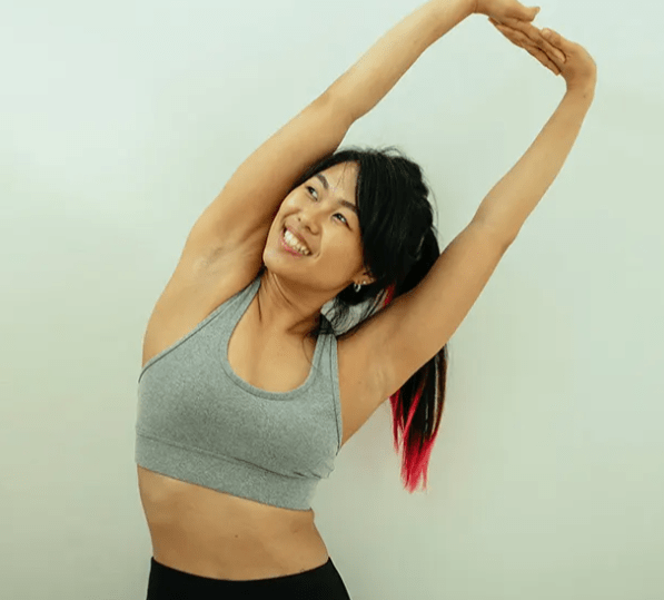 Woman Exercising